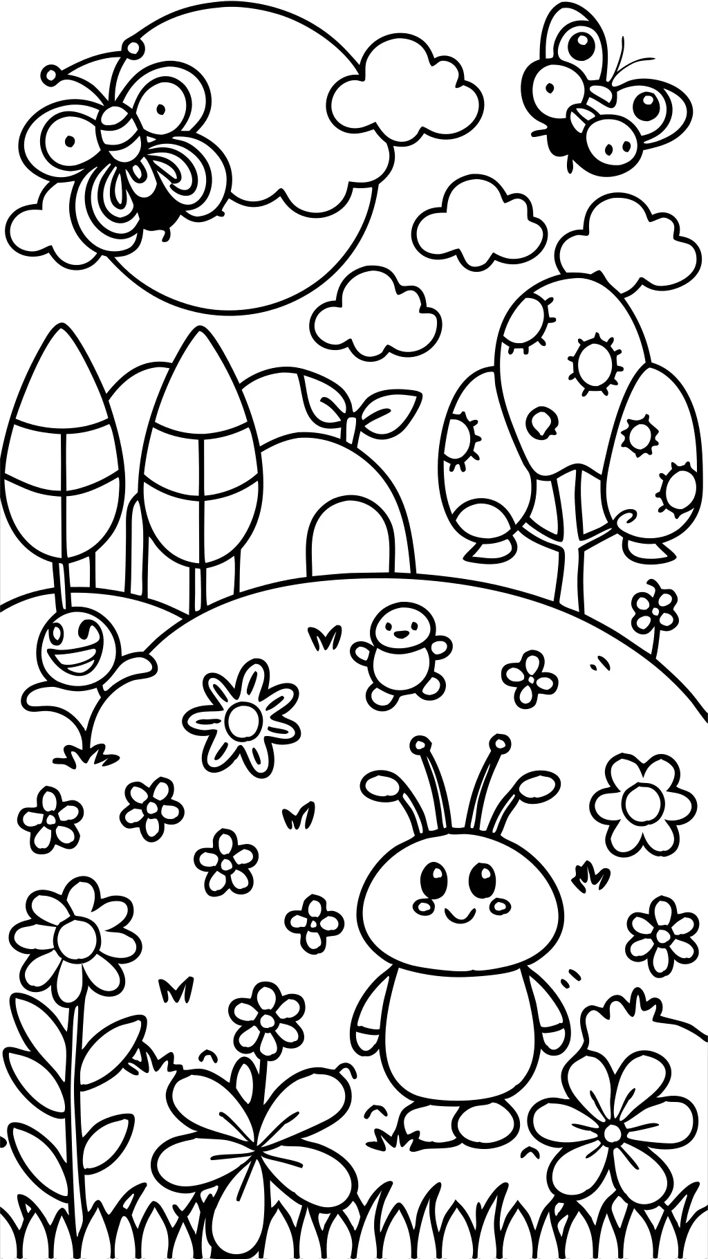 coloriages d’âge préscolaire imprimables pdf